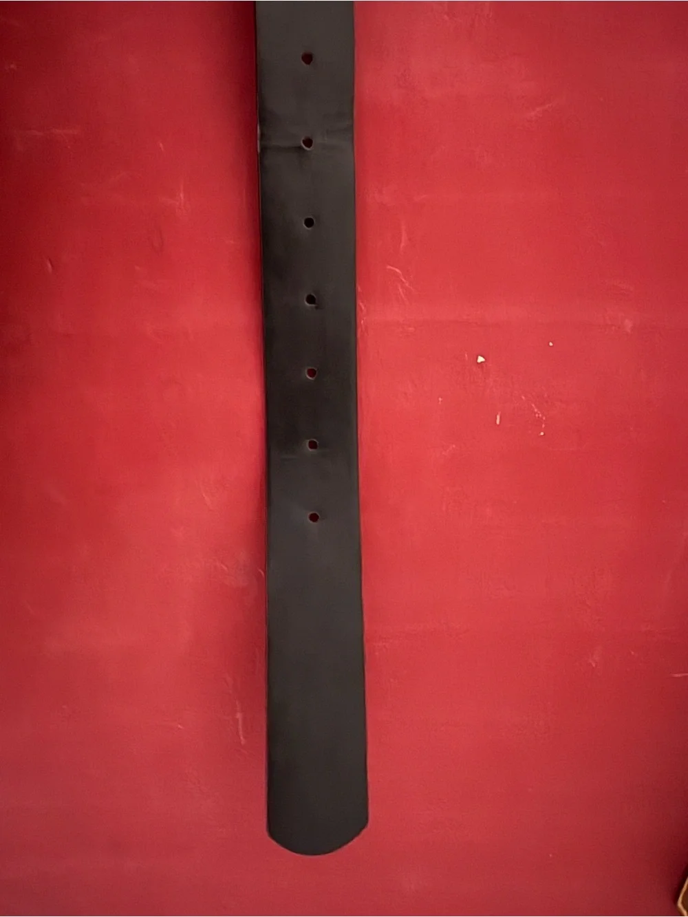 a new day Black Belt with Shiny Silver Oval Buckle wavy center